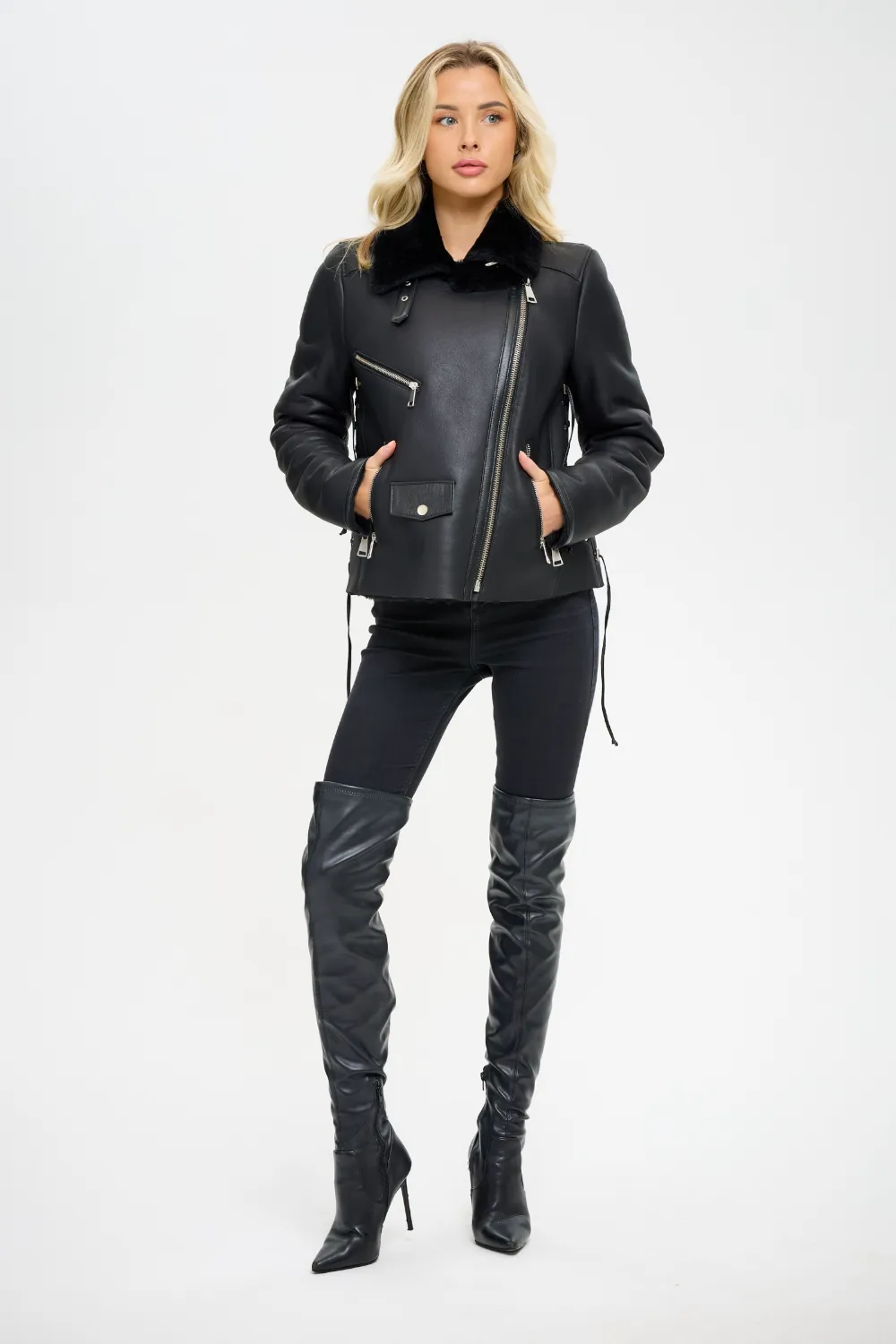 Veronica Sheepskin Jacket