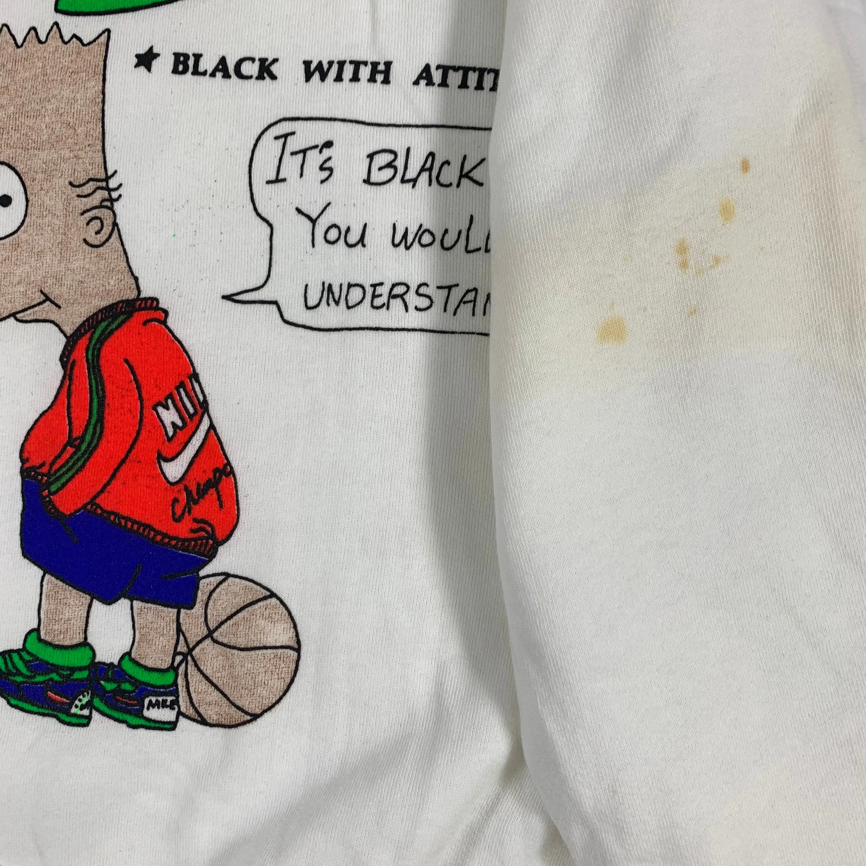 Vintage Bootleg Bart "BWA" Raglan Sweatshirt