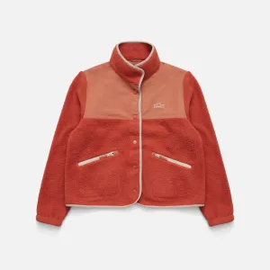 Womens Trail Fleece Redwood