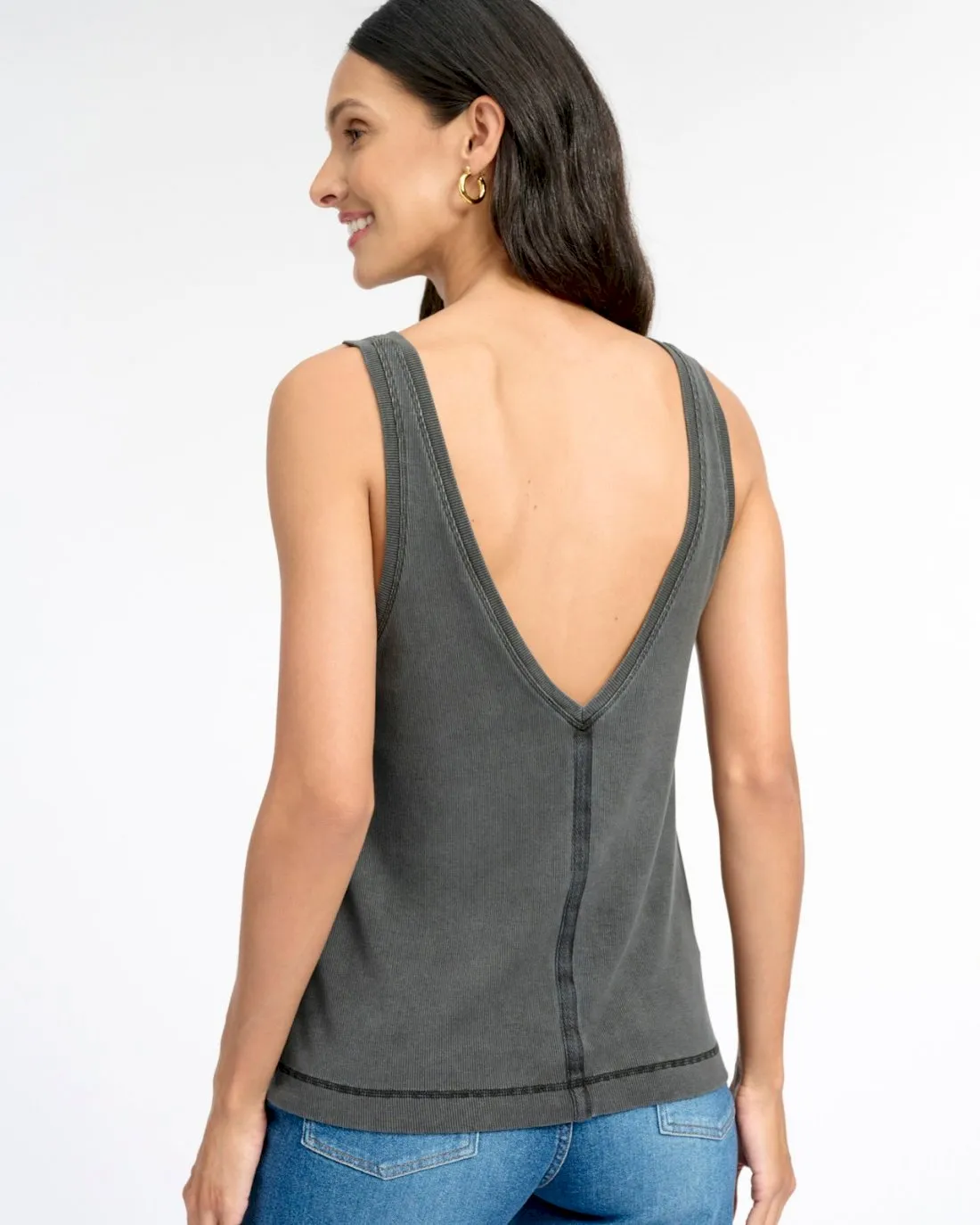 Zinnia V-Neck Tank